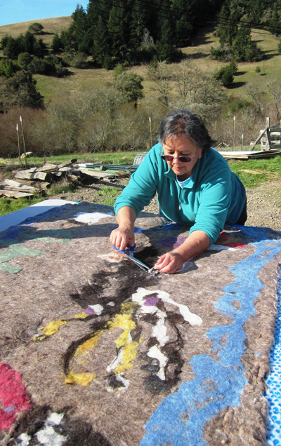 rug felting